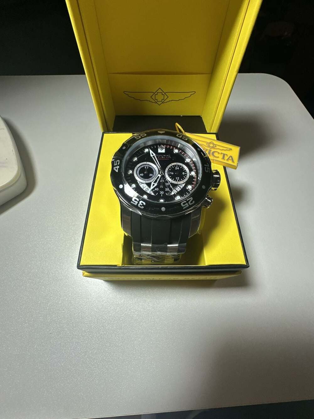 Invicta Pro Diver SCUBA Men's Watch - 48mm, Steel, Black (21927)
